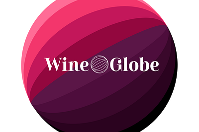 WineGlobe Winery branding design illustration logo onlineshop typography vector wine winery