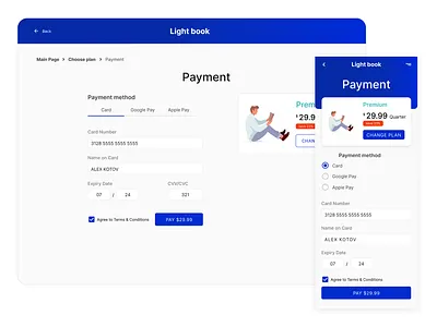 Payment book reading design figma figma design mobile app payment payment form payment method ui ux