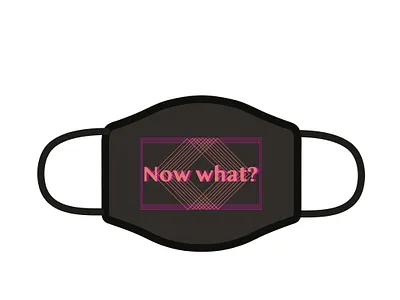 Now What? art box challenge competition design diamond digital art done illustration mask now ok pattern rebound safe shapes slogan text typogaphy what