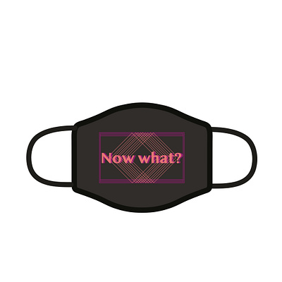 Now What? art box challenge competition design diamond digital art done illustration mask now ok pattern rebound safe shapes slogan text typogaphy what