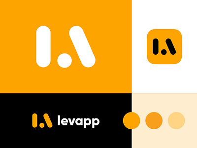 Levapp Logo Animation animation brand design brand identity branding branding and identity branding design combination mark design design studio graphic design icon identity design logo logo animation logo design motion design motion graphics user experience ux web