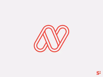 Logo-a-day // 21 branding graphic design icon letter logos letter n lettering logo lettermark logo logo design logo for sale logomark minimalism minimalist logo modern logo n logo startup logo symbol typographic logo