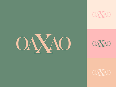 OAXAO branding dailylogochallenge design fashion brand logo minimal typography wordmark