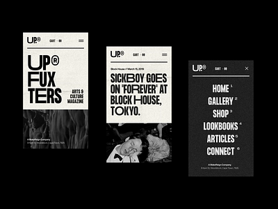 UP® - 002. Mobile. art direction design design direction ecommerce ios mobile typography ui user interface ux web web design