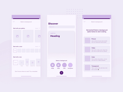 Exploring easier ways to start creating app design experiment ui ux