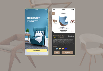 Furniture Shopping App branding business daily ui design figmadesign furniture app interior architecture interior designer lifestyle lifestyle brand modern modern design photoshop shopping shopping app smarthouse ui ux