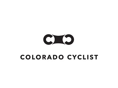 Colorado Cyclist bike bikes biking branding c chain colorado cyclist design graphic design logo shop vector