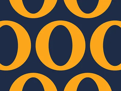 Oh! after effects animation blink blue circle eye gold kinetic type minimal motion design navy o simple typography