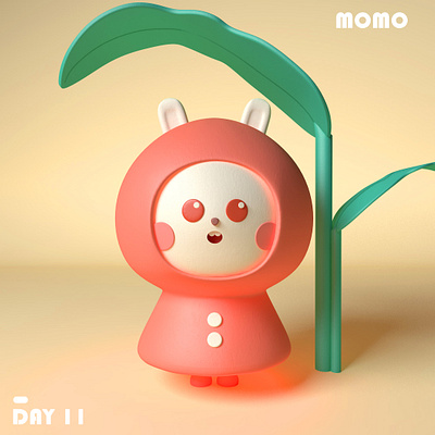 MOMO design illustration