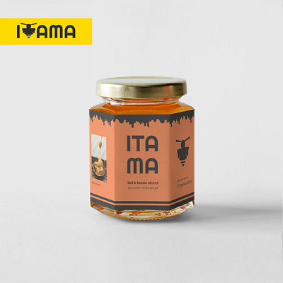 Itama - Pure Honey from Stingless Bee branding browns design honey honey bee honeybee product product design