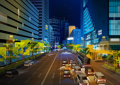 Night city 052120 adobe adobeillustrator art city design dribbble illutrator night nightcity vazrum vector