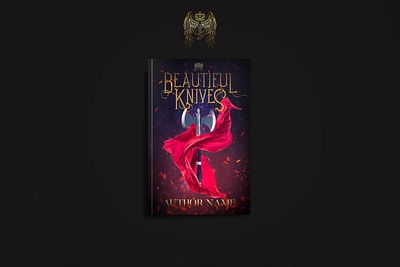 beautiful knives book book cover book cover design book cover mockup design fantasy knives magic manipulation minimal object based portfolio professional simple typography