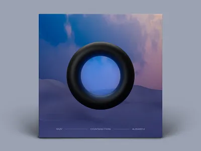 Counteractions 3d artwork blender gate music portal time travel