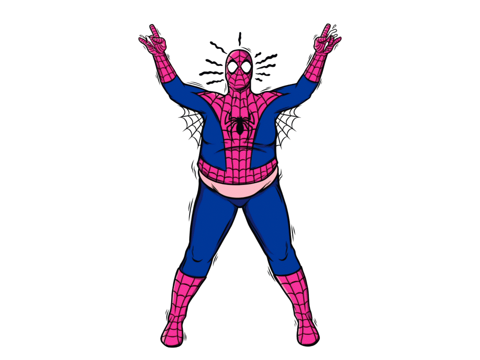 Stay Home Heroes animation character character design design frame by frame graphic icon illustration madebyanalogue motion spongebob vector