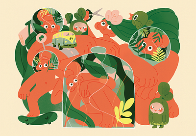 freedom character character design character development characters design fashion flat freedom illustraion quarantine quarantine life