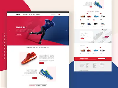 Shoeland - Footwear eCommerce Joomla Template business ecommerce ecommerce design ecommerce shop footwear footwear design joomla joomla template joomlabuff shoe design shoes shoes app shoeshop webdesign