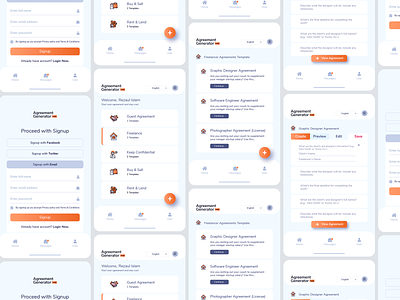 Agreement Generator agreement agreements app app design app idea app ui application apps appui appuidesign bangladesh clean ui design idea generator law mobileapp ui ui ux