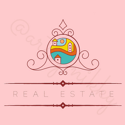 Logo design - Real Estate company artwork design graphicdesign illustration logo logodesign procreate procreate art