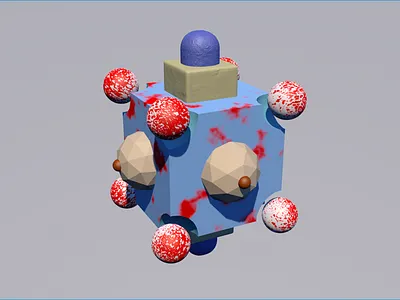 Abstract cube abstract cinema 4d cinema4d cube