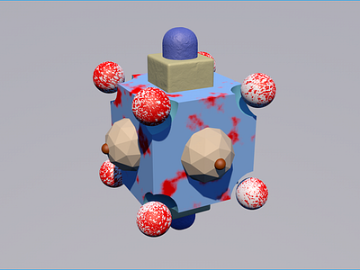 Abstract cube abstract cinema 4d cinema4d cube