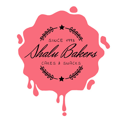 Logo design - Shalu Bakers artwork design graphicdesign illustration illustrator logo logodesign model procreate procreate art