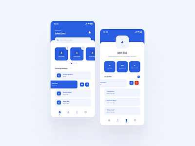 Wishlist Mobile UI Design colorful control panel dark design inspiration logo mobile mobile app mobile app design mobile design mockup modern panel ui ui design uidesign ux ux design uxdesign