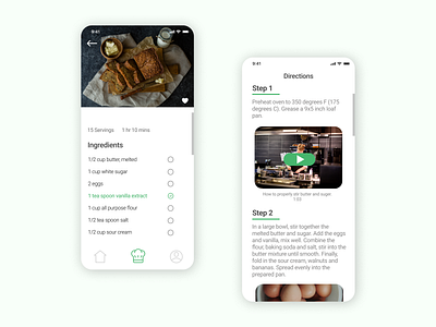 Recipe dailyui design recipe ui ux