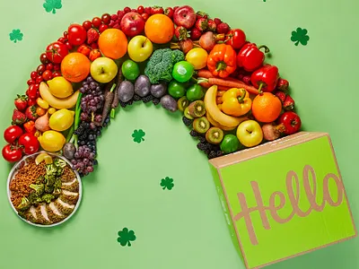 HelloFresh, Social Ad Photo Art Direction art direction social