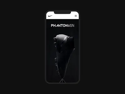 Nike Bootroom – Mobile app digital nike product design product storytelling ui ux