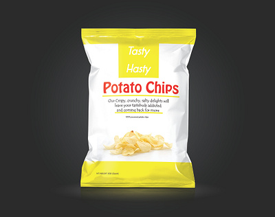 Potato Chips package design for a brand branding design hire me illustration potato chips ui