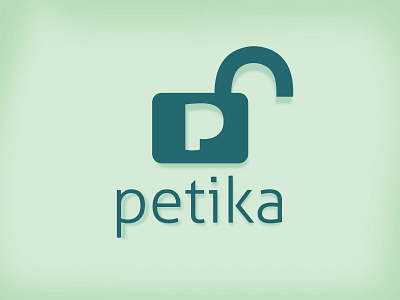 Petika Logo Design art logotype typography ux