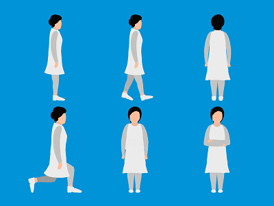 Female Doctor Illustration doctor doctors flat flat character flat character design illustration