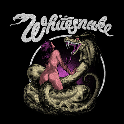 Whitesnake - Lovehunter design graphicdesign merchandise