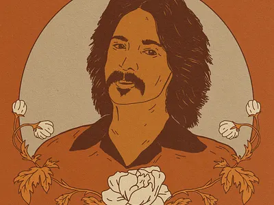 John Prine colorado country music denver illustration illustration art john prine nashville portrait portrait illustration