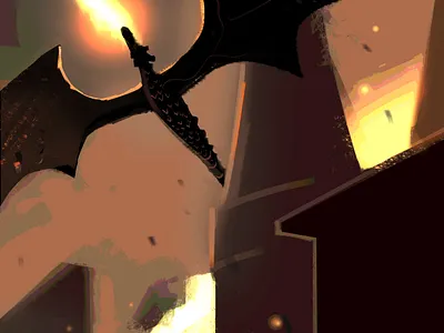 dragon design illustration