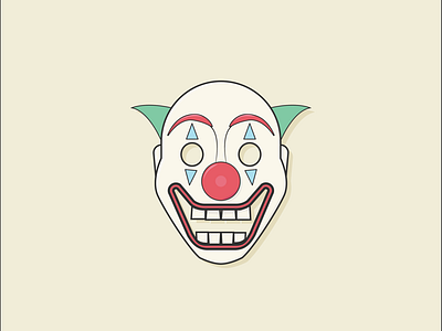 Joker mask art design designer graphic illustration illustrations illustrator