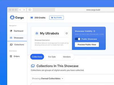 Cargo.Build (Showcase) blockchain crypto gif illustration nft ui