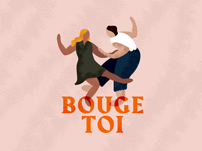 Bouge Toi affinity affinity designer bouge toi dance design graphic design illustration move poster poster art poster design vector