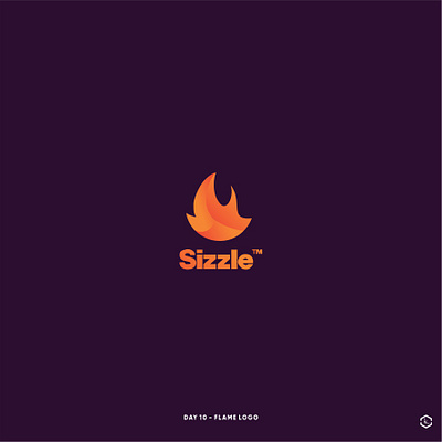 DAY 10 FLAME LOGO adobe photoshop app art brand identity branding design illustration illustrator logo mockup photography logo branding mockup typography vector