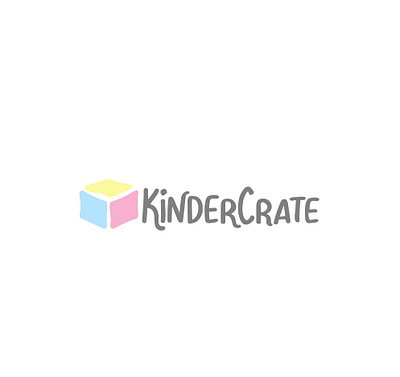 Daily Logo Challenge #49 toy store - KinderCrate branding children dailylogo dailylogochallenge design illustration logo logodesign parents toy store toys typography vector