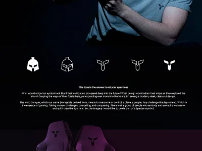 Hidden spartan in a gamer creative minimal logo spartan spartan logo zeesh242