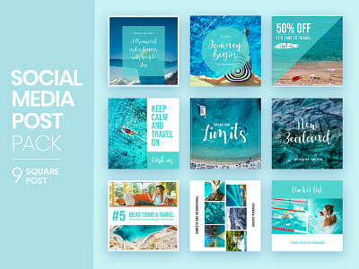 Social Media Pack design download facebook instagram instagram post media mobile psd psd template social media template