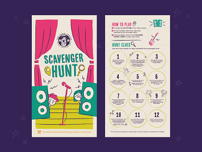 Scavenger Hunt design illustration