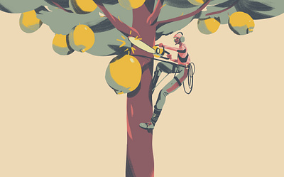 Lemons - Gathering design illustration