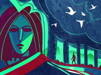 illusion design illustration