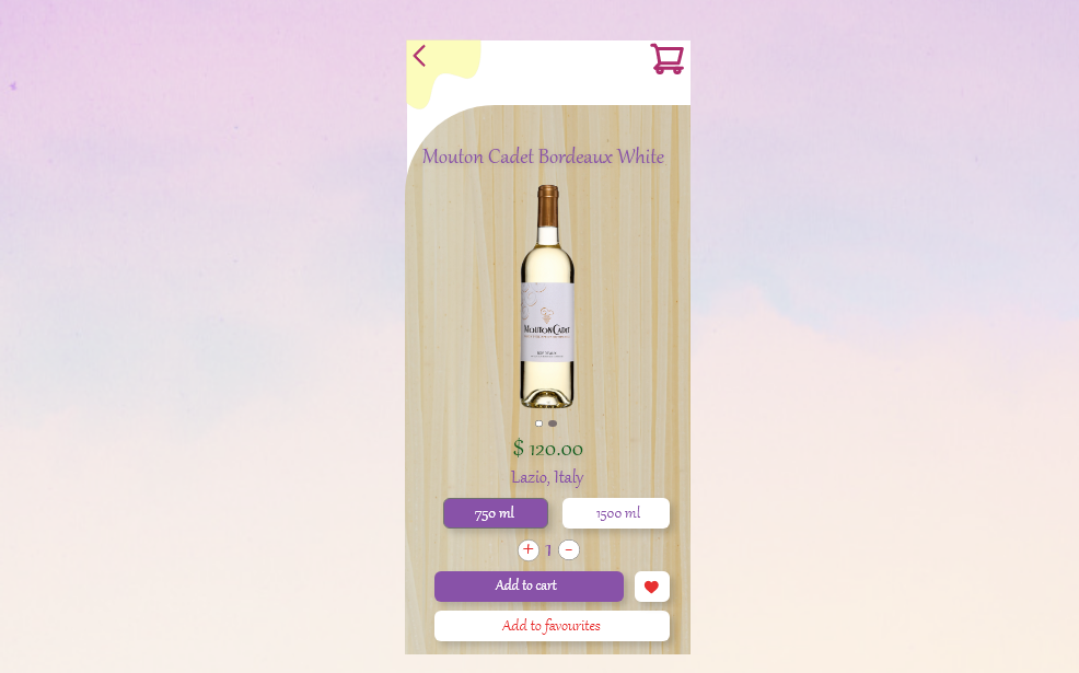 WinedUP design ux web