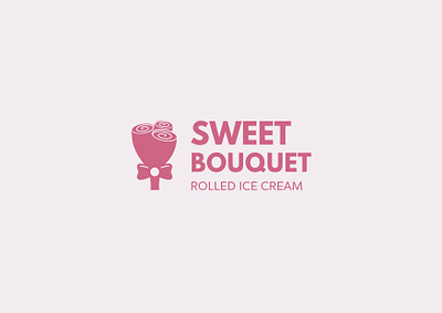 Sweet Bouquet dailylogochallenge ice cream ice cream shop logo logodesign logodlc