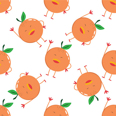 Pomelo design illustration pattern pattern design pomelo vector