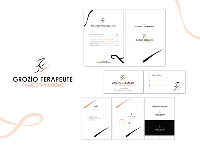 Branding design - BEAUTY beauty beauty logo brandbook business card composition design digital 2d graphic art graphic design handwritten logo logo design logotype shape elements simple design typography ui vector