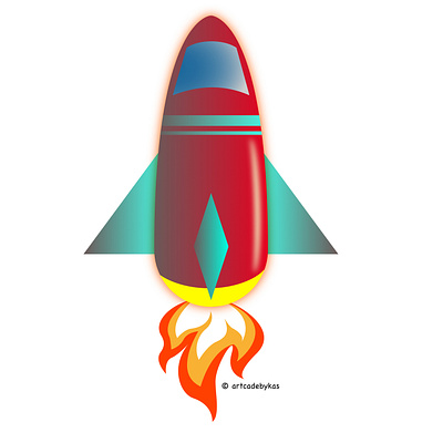 Rocket brand design branding design design art illustration logo rocket rocket logo rocketship vector